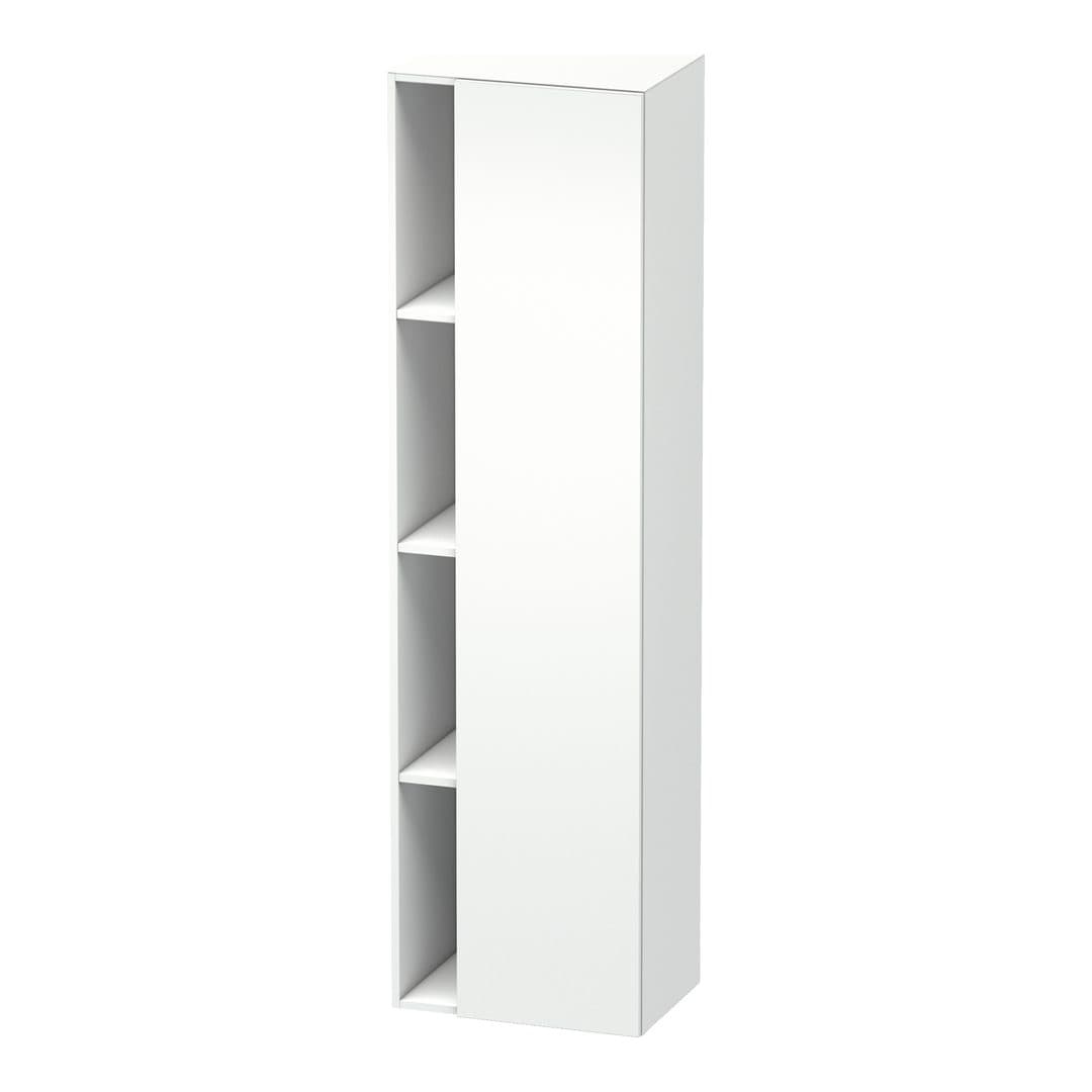 Duravit DuraStyle – Κολόνα Μπάνιου – 500 mm, 1 πόρτα, δεξιά, 500 x 360 x 1800 mm – White Matt, Decor (DS1249R1818)