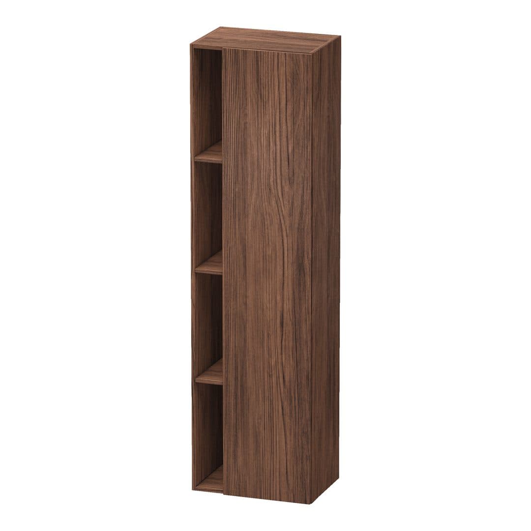 Duravit DuraStyle – Κολόνα Μπάνιου – 500 mm, 1 πόρτα, δεξιά, 500 x 360 x 1800 mm – Walnut dark Matt, Decor (DS1249R2121)