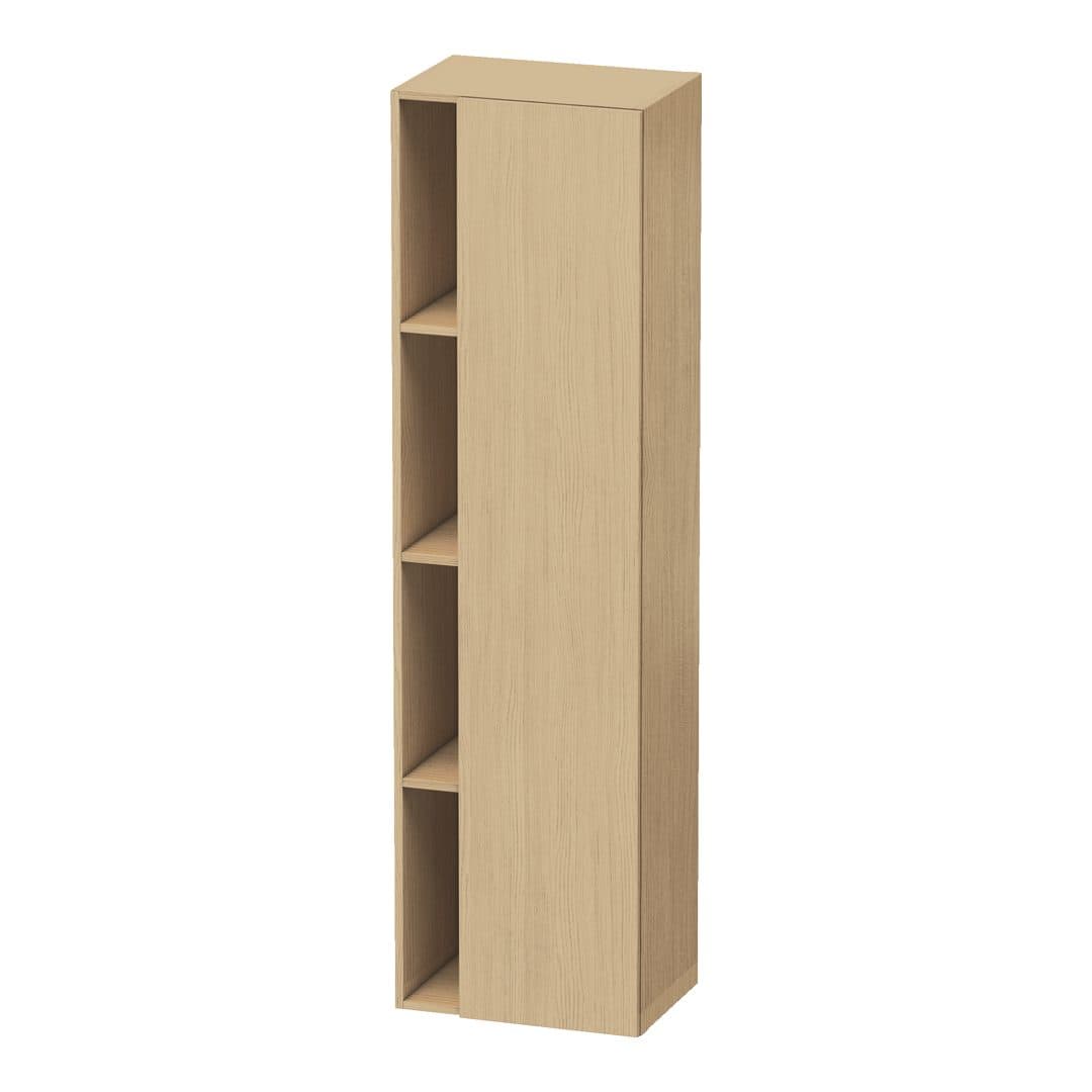 Duravit DuraStyle – Κολόνα Μπάνιου – 500 mm, 1 πόρτα, δεξιά, 500 x 360 x 1800 mm – Natural oak, Decor (DS1249R3030)