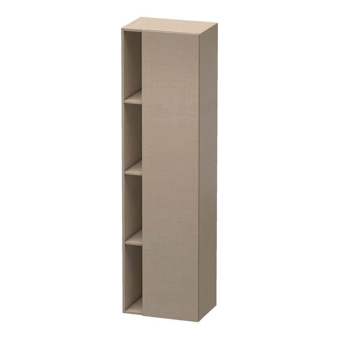 Duravit DuraStyle – Κολόνα Μπάνιου – 500 mm, 1 πόρτα, δεξιά, 500 x 360 x 1800 mm – Linen Matt, Decor (DS1249R7575)