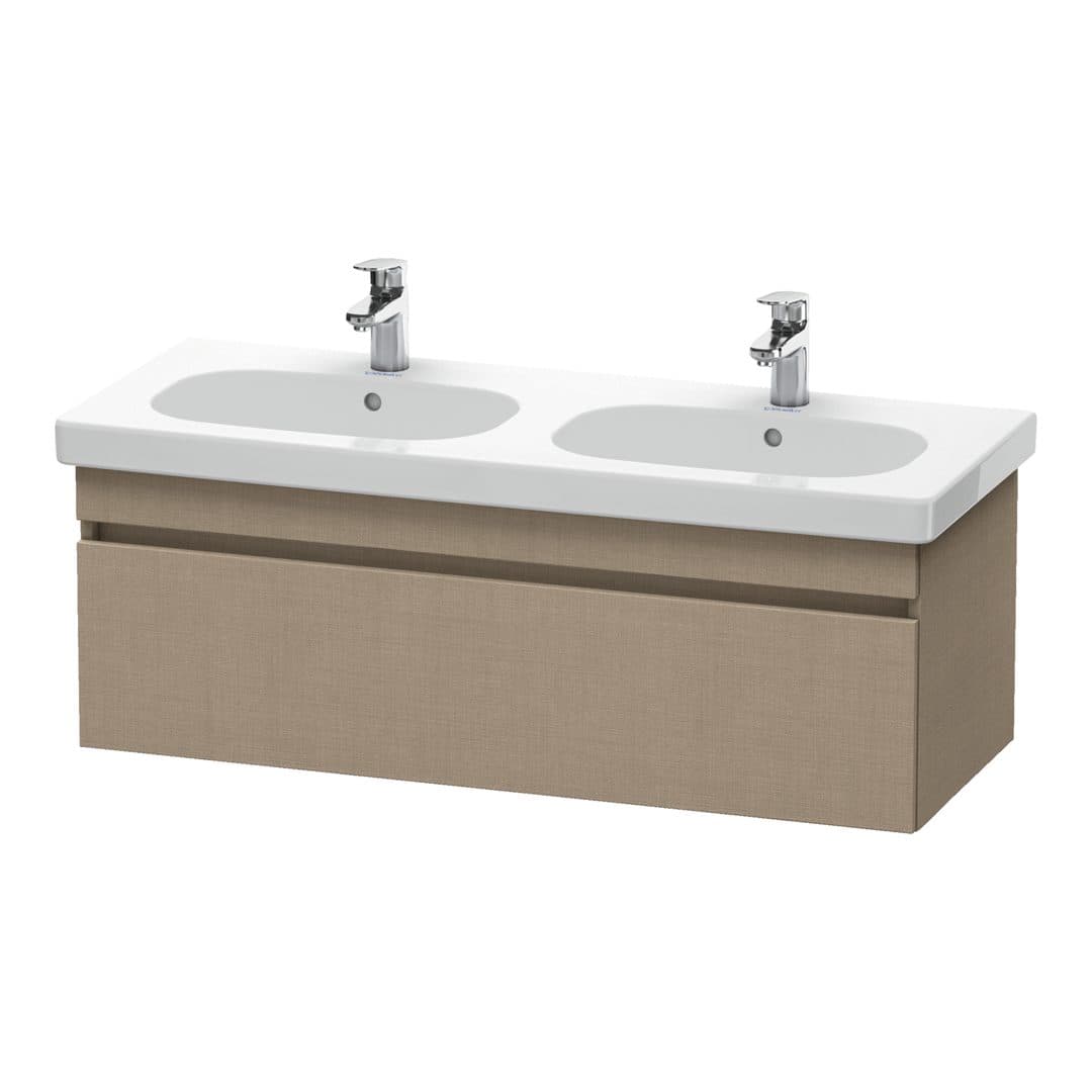 Duravit DuraStyle – Έπιπλο Νιπτήρα – 1150 mm, 1 συρτάρι, νιπτήρας κέντρο – Linen Matt, Decor (DS638607575)