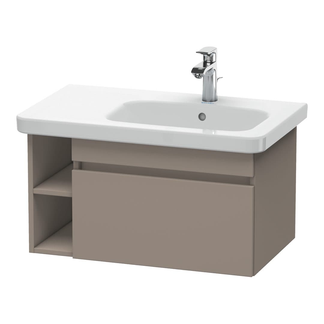 Duravit DuraStyle – Έπιπλο Νιπτήρα – 730 mm, 1 συρτάρι, νιπτήρας δεξιά – Basalte Matt, Decor (DS639304343)