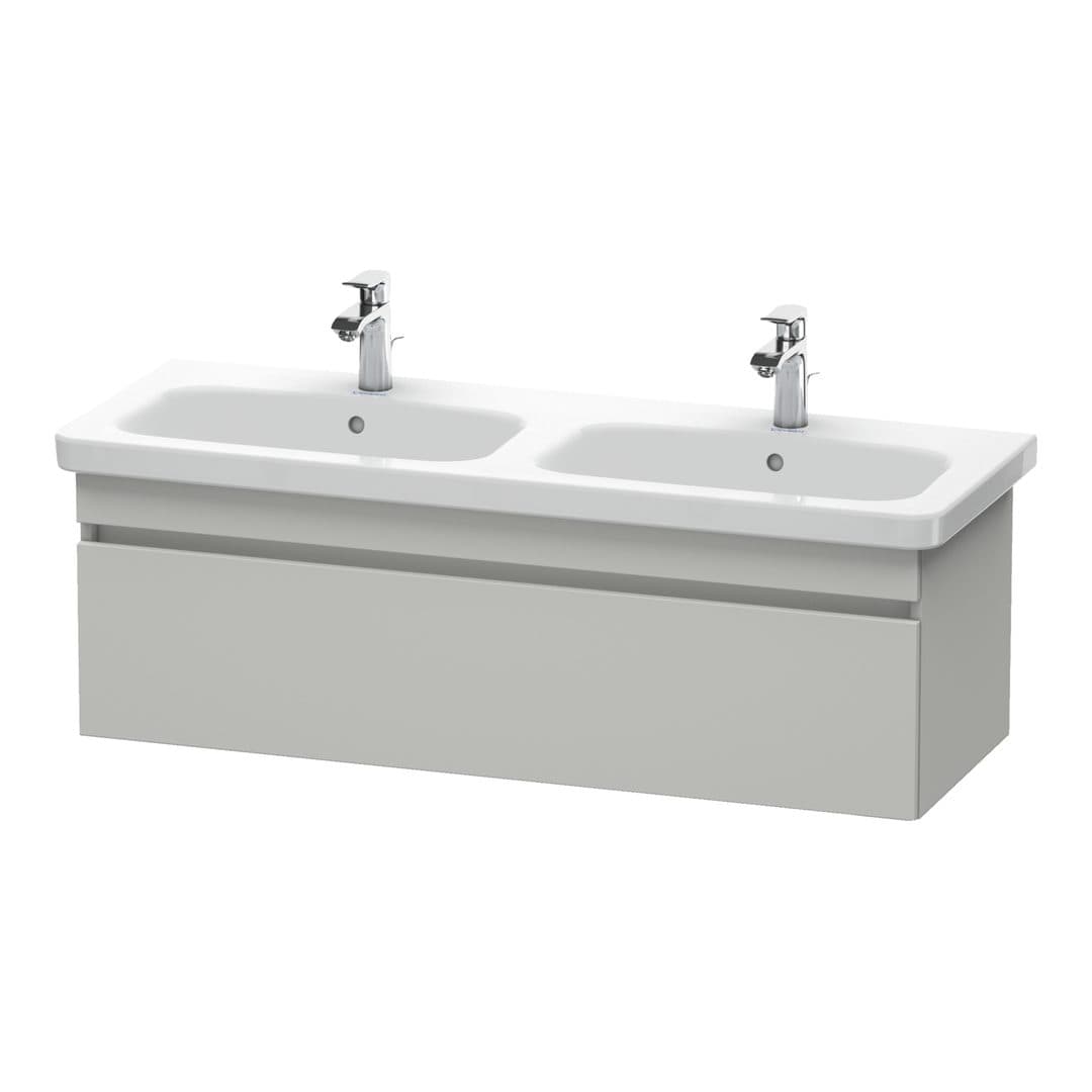 Duravit DuraStyle – Έπιπλο Νιπτήρα – 1230 mm, 1 συρτάρι – Concrete grey Matt, Decor (DS639800707)