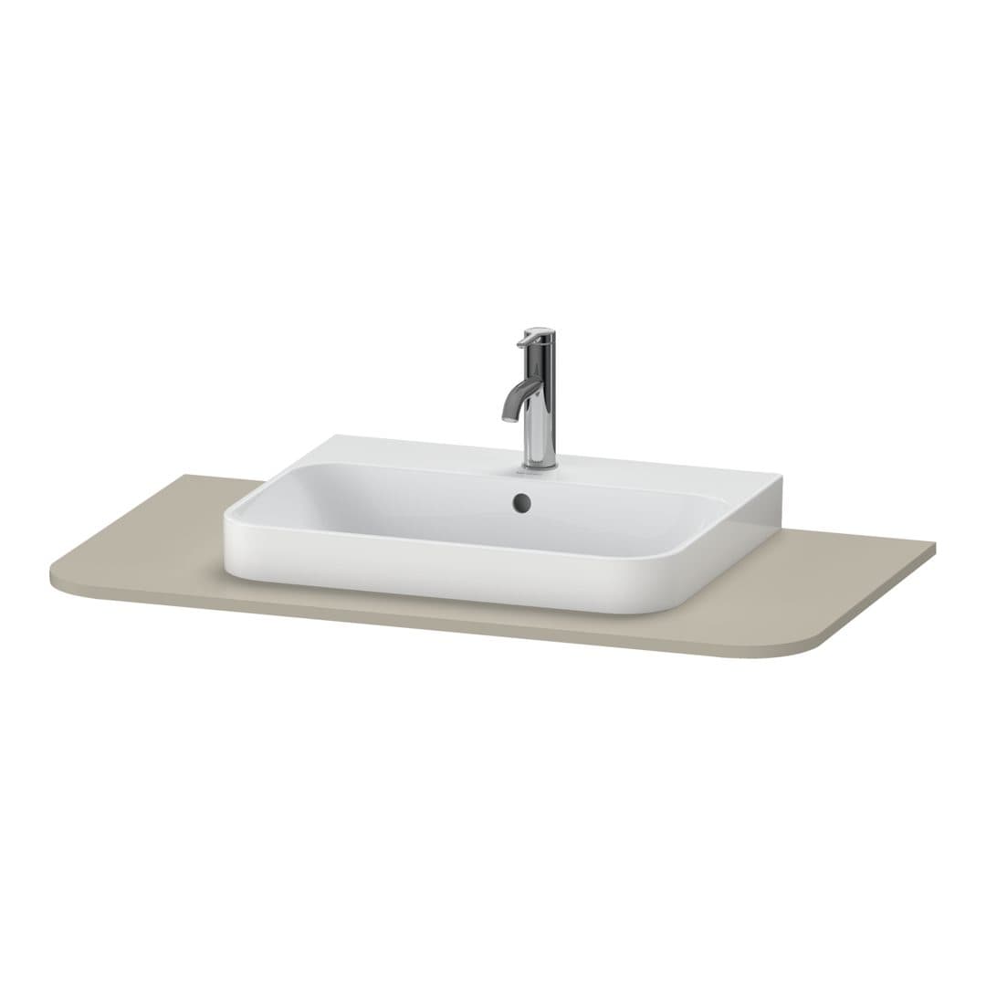 Duravit Happy D.2 – Πάγκος Νιπτήρα – 1000 mm, νιπτήρας κέντρο – Taupe Satin Matt, Lacquer (HP031E06060)