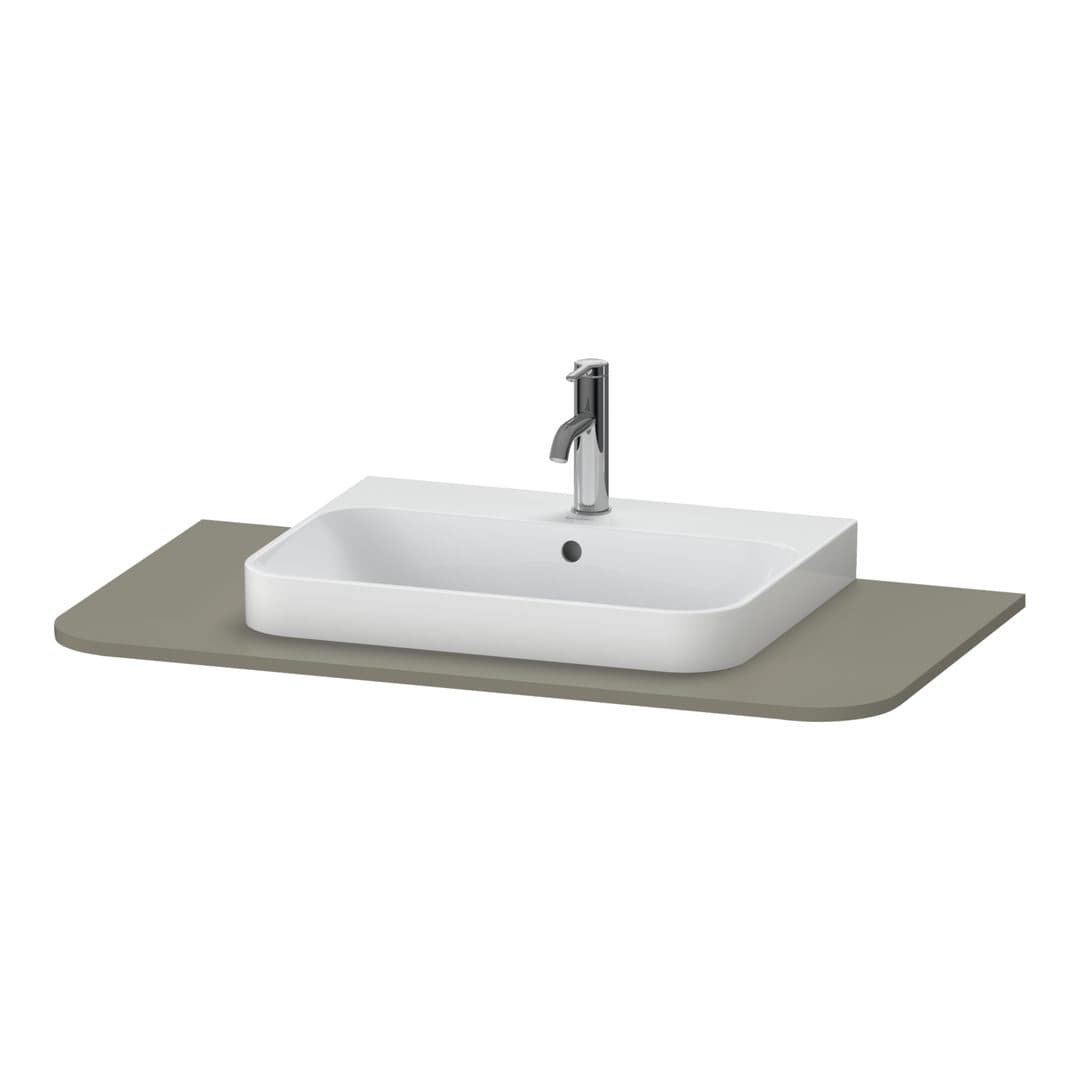 Duravit Happy D.2 – Πάγκος Νιπτήρα – 1000 mm, νιπτήρας κέντρο – Stone grey Satin Matt, Lacquer (HP031E09292)