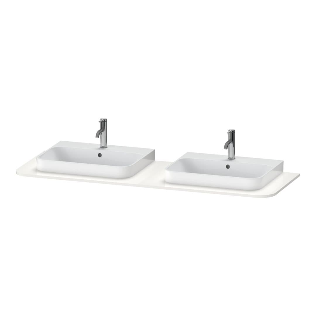 Duravit Happy D.2 – Πάγκος Νιπτήρα – 1600 mm – White High Gloss, Decor (HP032HB2222)