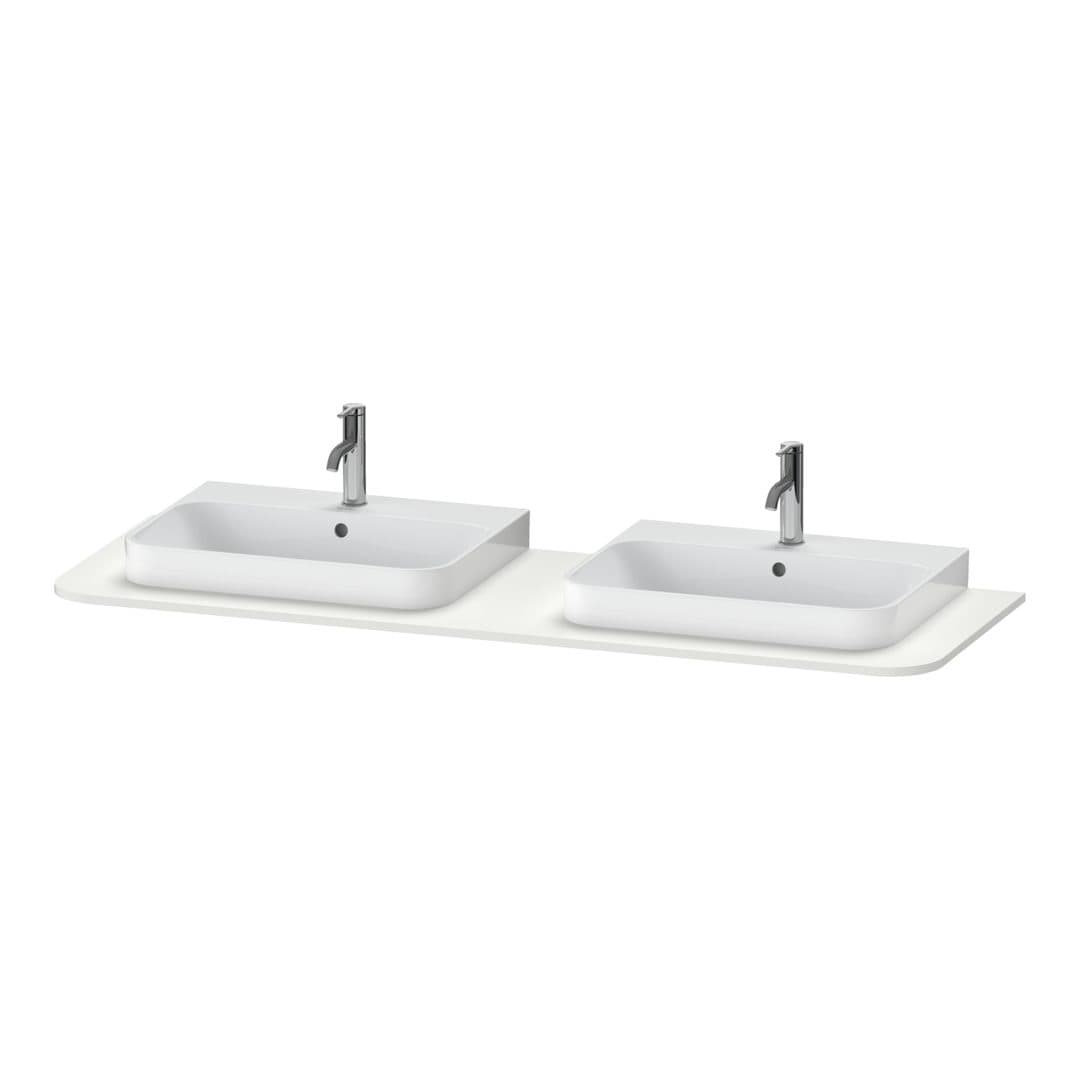 Duravit Happy D.2 – Πάγκος Νιπτήρα – 1600 mm – Nordic white Satin Matt, Lacquer (HP032HB3939)