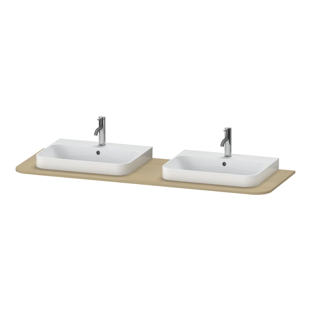 Duravit Happy D.2 – Πάγκος Νιπτήρα – 1600 mm – Mediterranean oak Matt, Real wood veneer (HP032HB7171)