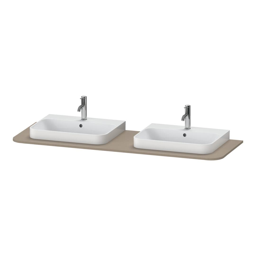 Duravit Happy D.2 – Πάγκος Νιπτήρα – 1600 mm – Linen Matt, Decor (HP032HB7575)