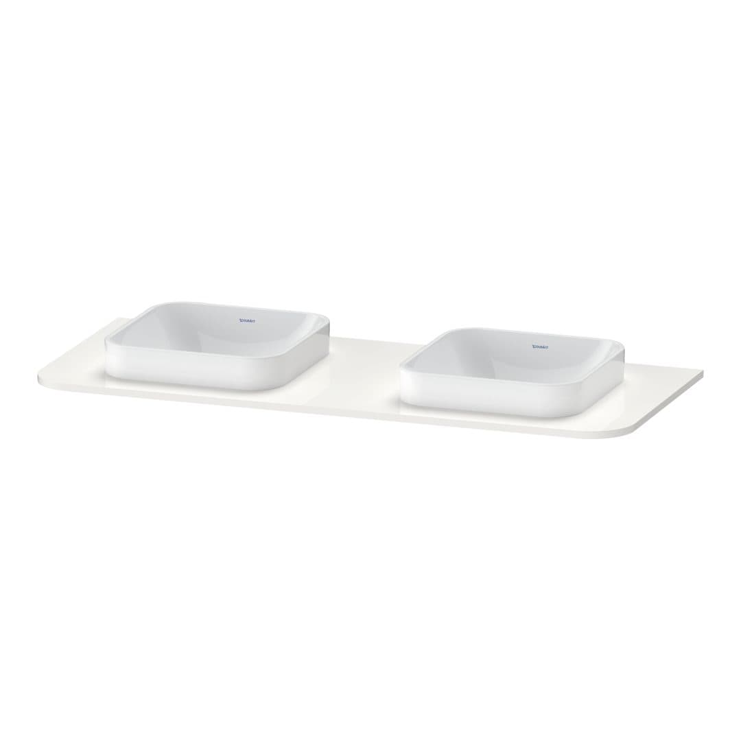 Duravit Happy D.2 – Πάγκος Νιπτήρα – 1300 mm – White High Gloss, Decor (HP032KB2222)