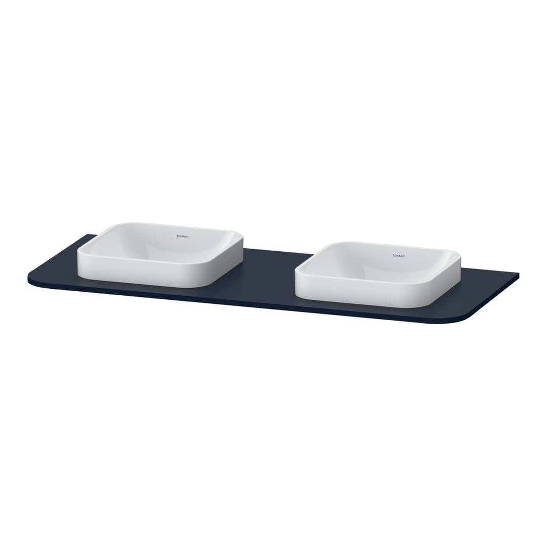 Duravit Happy D.2 – Πάγκος Νιπτήρα – 1300 mm – Night blue Satin Matt, Lacquer (HP032KB9898)