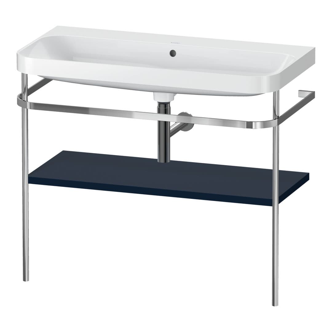 Duravit Happy D.2 – Βάση Νιπτήρα – 975 mm, με νιπτήρα, νιπτήρας κέντρο, έκδοση N – Night blue Satin Matt, Lacquer (HP4838N9898)