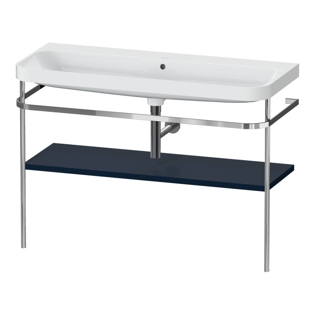 Duravit Happy D.2 – Βάση Νιπτήρα – 1175 mm, με νιπτήρα, νιπτήρας κέντρο, έκδοση N – Night blue Satin Matt, Lacquer (HP4839N98980000)