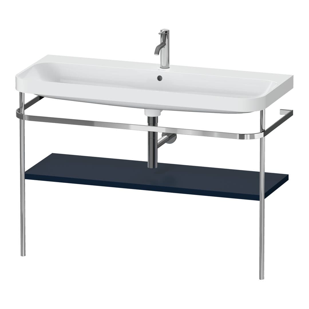 Duravit Happy D.2 – Βάση Νιπτήρα – 1175 mm, με νιπτήρα, νιπτήρας κέντρο, έκδοση O, μοντέλο HP4839 – Night blue Satin Matt, Lacquer (HP4839O98980000)