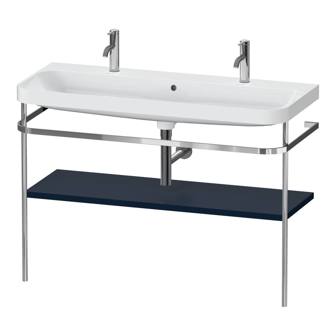 Duravit Happy D.2 – Βάση Νιπτήρα – 1175 mm, με νιπτήρα, νιπτήρας κέντρο, έκδοση O, μοντέλο HP4849 – Night blue Satin Matt, Lacquer (HP4849O98980000)