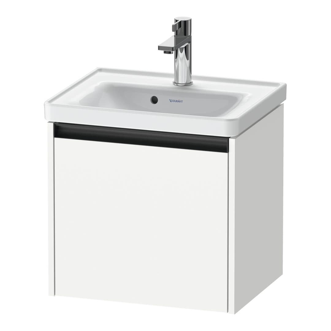 Duravit Ketho.2 – Έπιπλο Νιπτήρα – 484 mm, 1 συρτάρι, νιπτήρας κέντρο, 484 x 375 x 440 mm – White Matt, Decor (K25080018180000)