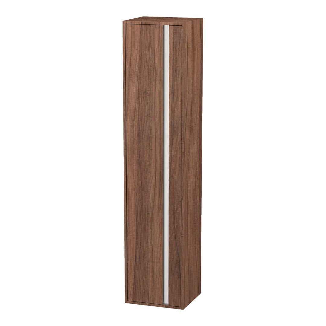 Duravit Ketho – Κολόνα Μπάνιου – 400 mm, 1 πόρτα, αριστερή – Walnut Matt, Decor (KT1255L7979)