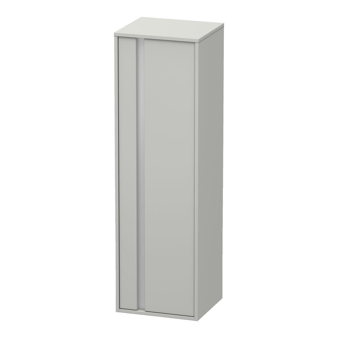 Duravit Ketho – Κολόνα Μπάνιου – 400 mm, μεσαία, 1 πόρτα, δεξιά – Concrete grey Matt, Decor (KT1257R0707)
