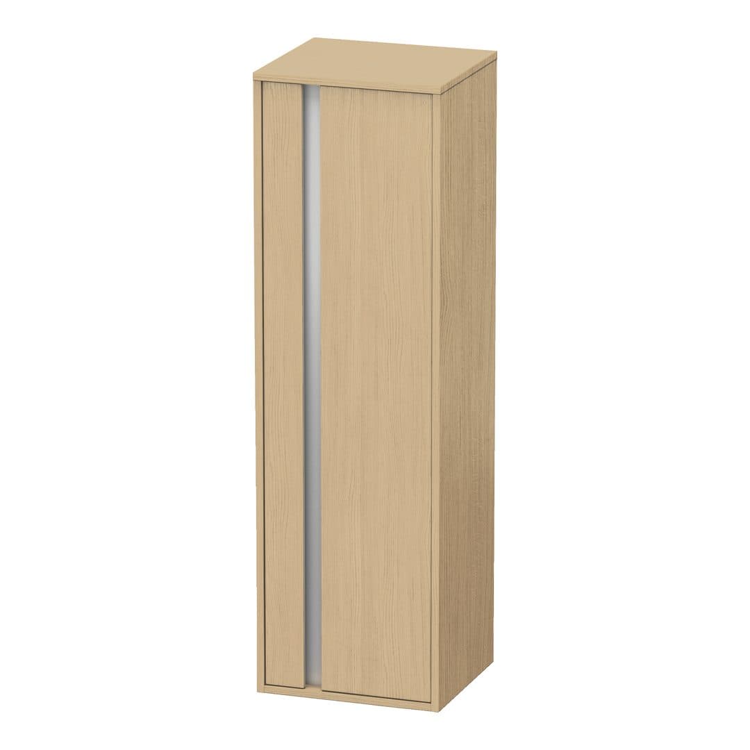 Duravit Ketho – Κολόνα Μπάνιου – 400 mm, μεσαία, 1 πόρτα, δεξιά – Natural oak, Decor (KT1257R3030)