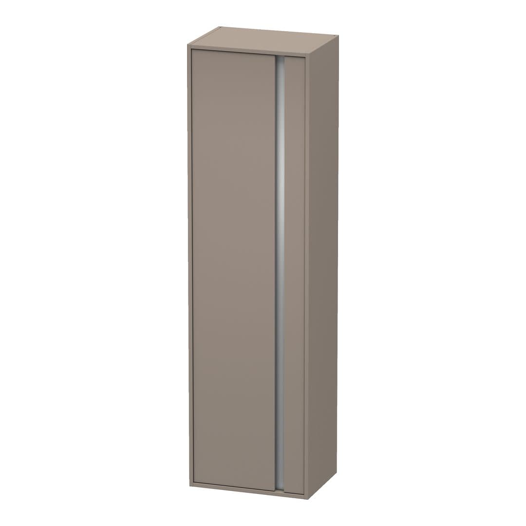 Duravit Ketho – Κολόνα Μπάνιου – 500 mm, 1 πόρτα, αριστερή – Basalte Matt, Decor (KT1265L4343)