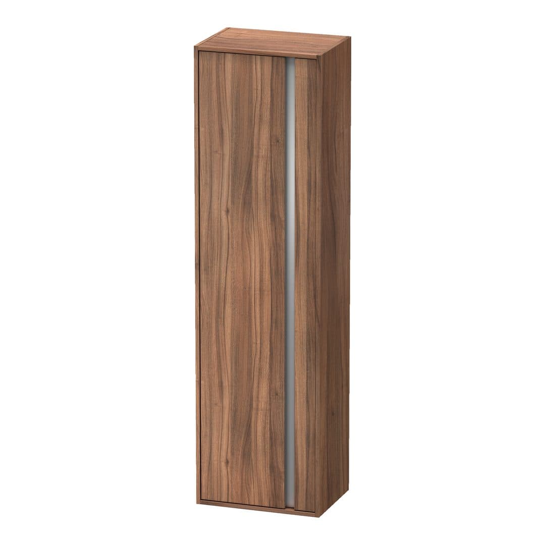 Duravit Ketho – Κολόνα Μπάνιου – 500 mm, 1 πόρτα, αριστερή – Walnut Matt, Decor (KT1265L7979)