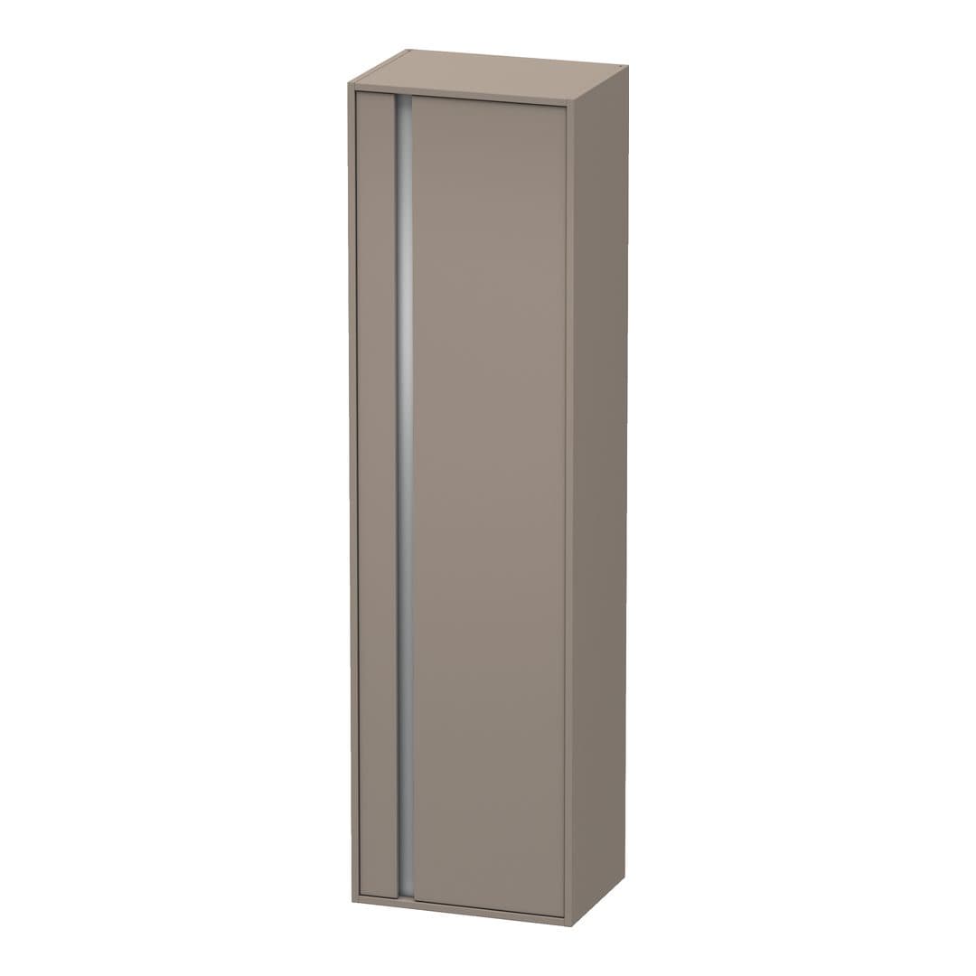 Duravit Ketho – Κολόνα Μπάνιου – 500 mm, 1 πόρτα, δεξιά – Basalte Matt, Decor (KT1265R4343)