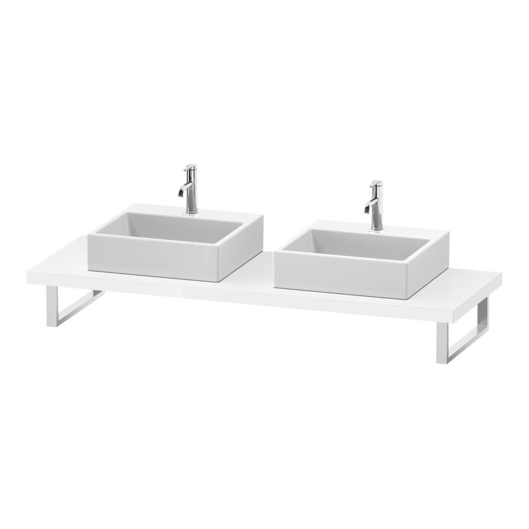 Duravit L-Cube – Πάγκος Νιπτήρα – 800 mm, 800 x 550 x 45 mm, μοντέλο LC103C – White High Gloss, Lacquer (LC103C08585)