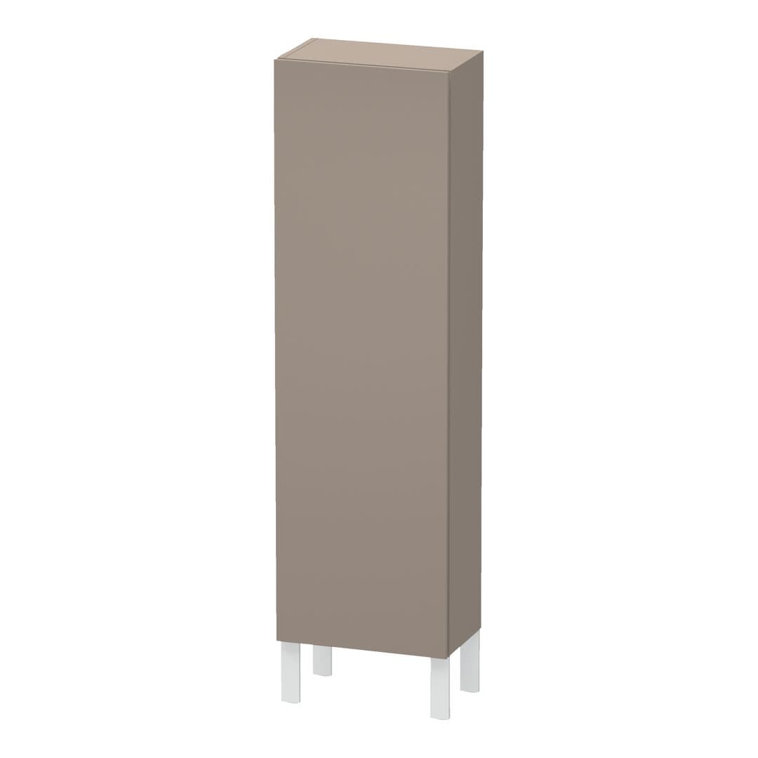 Duravit L-Cube – Κολόνα Μπάνιου – 400 mm, μεσαία, 1 πόρτα, δεξιά – Basalte Matt, Decor (LC1168R4343)