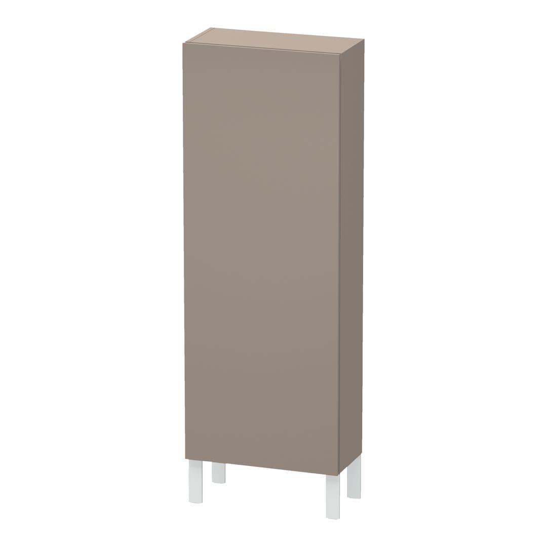 Duravit L-Cube – Κολόνα Μπάνιου – 500 mm, μεσαία, 1 πόρτα, δεξιά – Basalte Matt, Decor (LC1169R4343)