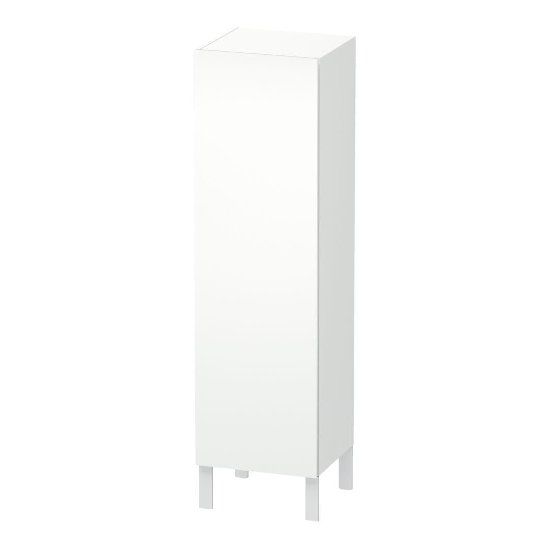 Duravit L-Cube – Κολόνα Μπάνιου – 400 mm, μεσαία, 1 πόρτα, δεξιά, 400 x 363 x 1320 mm – White Matt, Decor (LC1178R1818)
