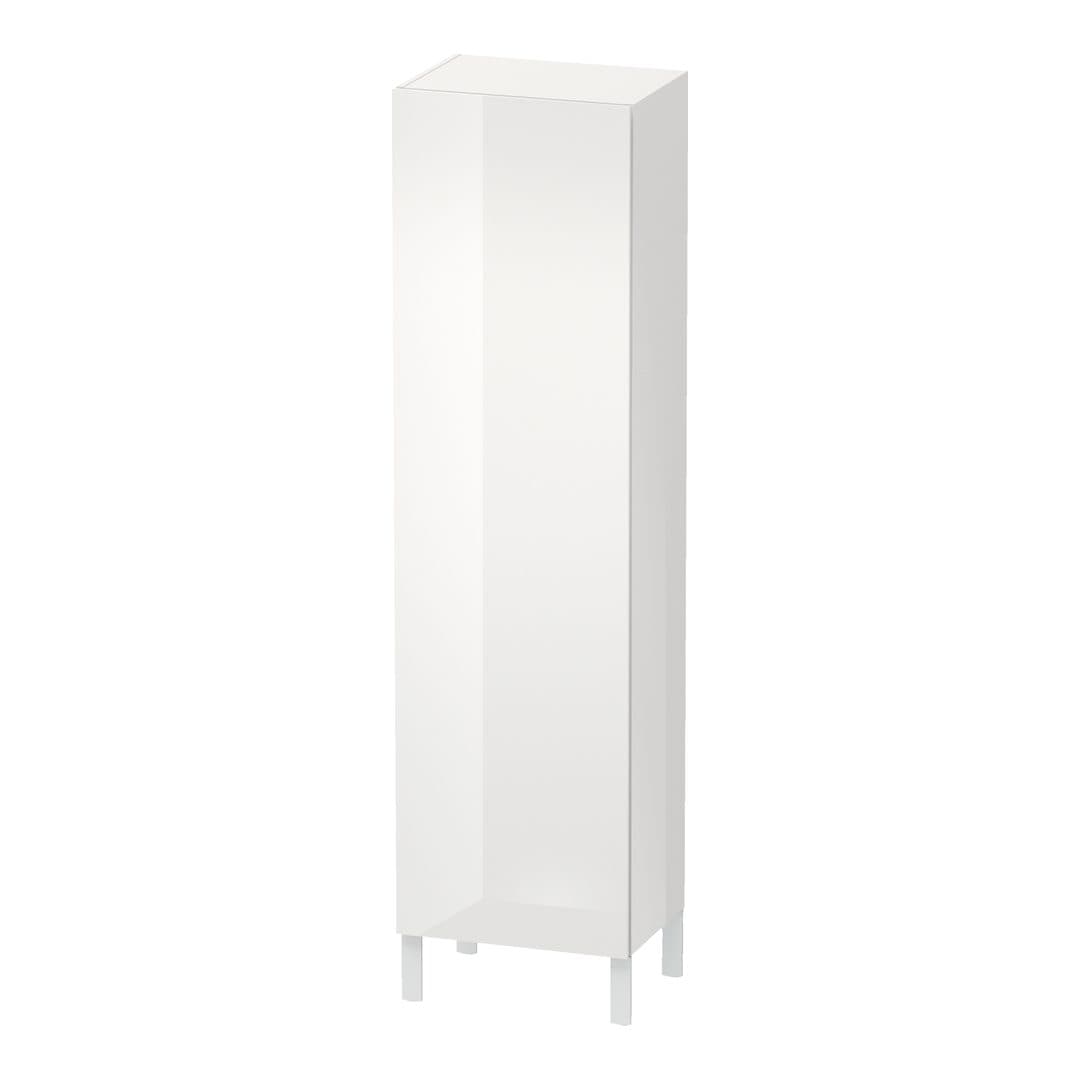 Duravit L-Cube – Κολόνα Μπάνιου – 500 mm, 1 πόρτα, δεξιά – White High Gloss, Lacquer (LC1181R8585)