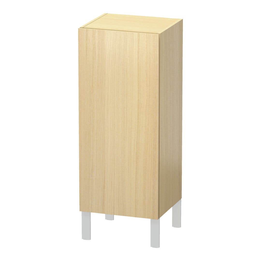Duravit L-Cube – Κολόνα Μπάνιου – 250 mm, μεσαία, 1 πόρτα, δεξιά, 250 x 200 x 600 mm, Total number of shelves: 2 – Mediterranean oak Matt, Real wood veneer (LC1189R7171)