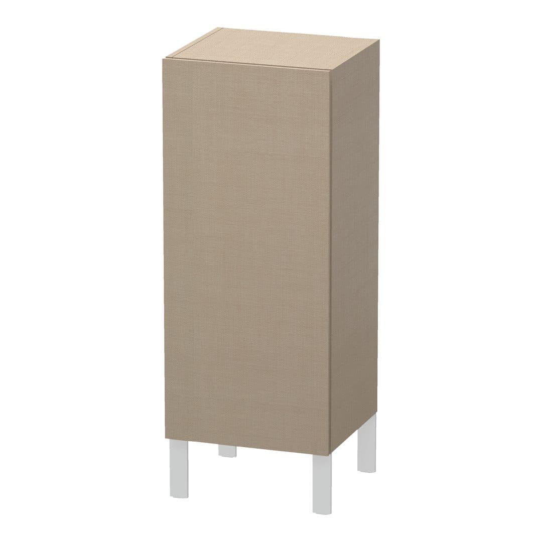 Duravit L-Cube – Κολόνα Μπάνιου – 250 mm, μεσαία, 1 πόρτα, δεξιά, 250 x 200 x 600 mm, Total number of shelves: 2 – Linen Matt, Decor (LC1189R7575)