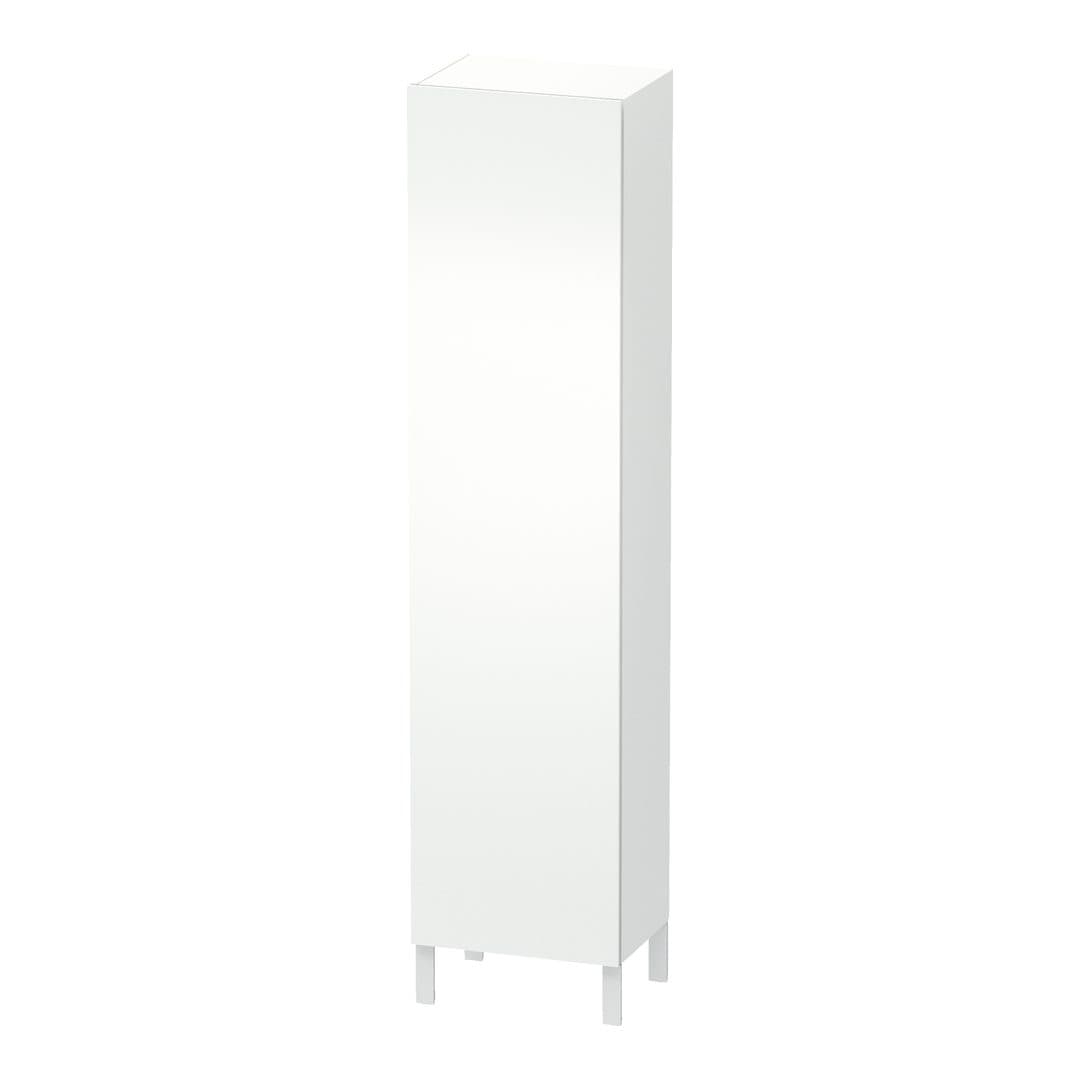 Duravit L-Cube – Κολόνα Μπάνιου – 500 mm, 1 πόρτα, δεξιά – White Matt, Decor (LC1191R1818)