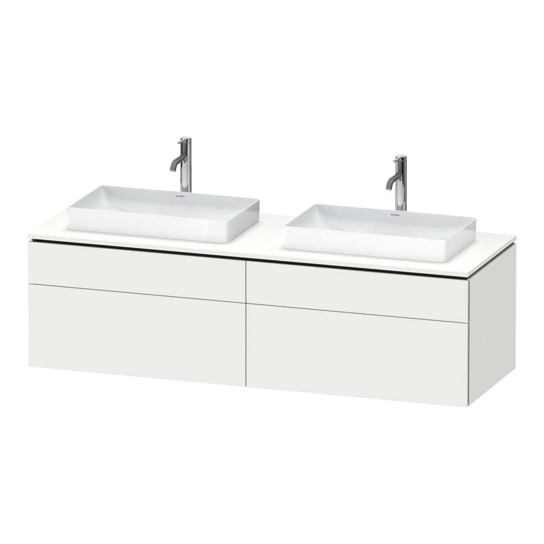 Duravit L-Cube – Έπιπλο Νιπτήρα – 1620 mm, για κονσόλα, 4 συρτάρια – White Matt, Decor (LC4873B18180000)