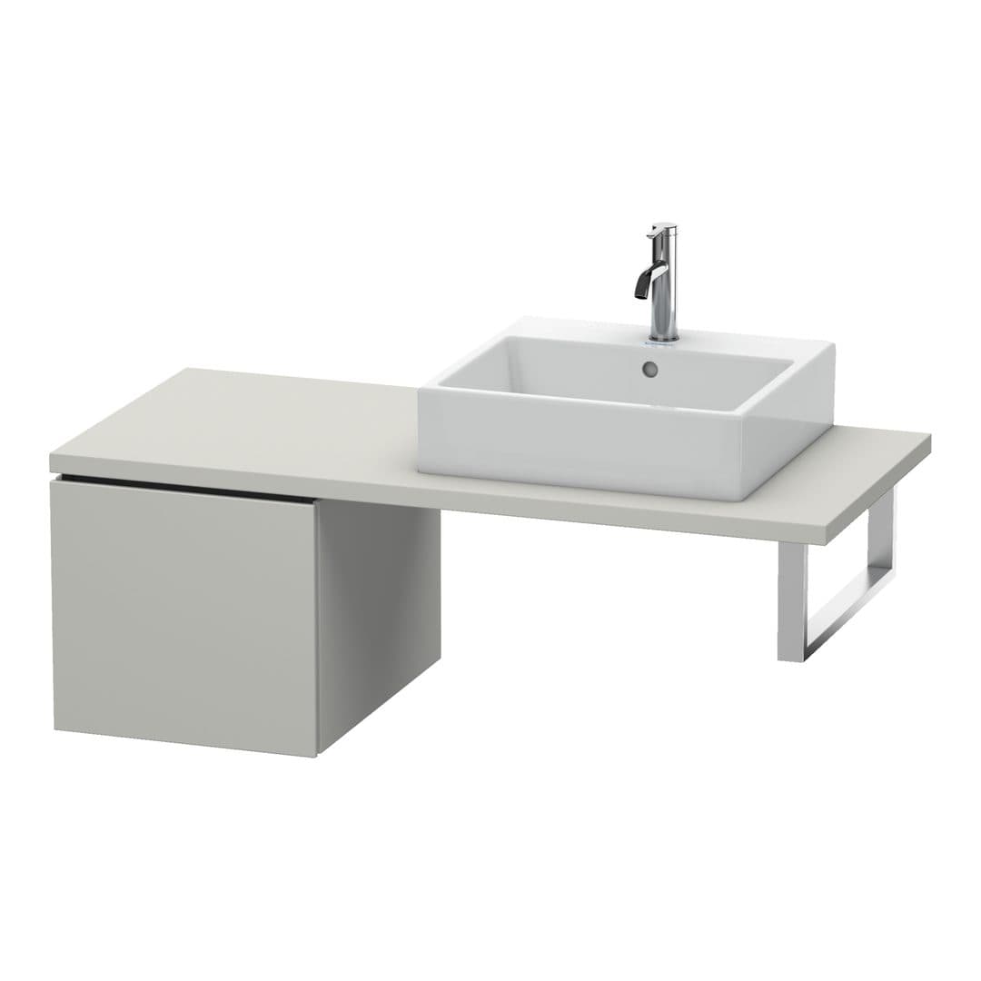Duravit L-Cube – Ντουλάπι Μπάνιου – 420 mm, για κονσόλα, μοντέλο LC5831 – Concrete grey Matt, Decor (LC583100707)