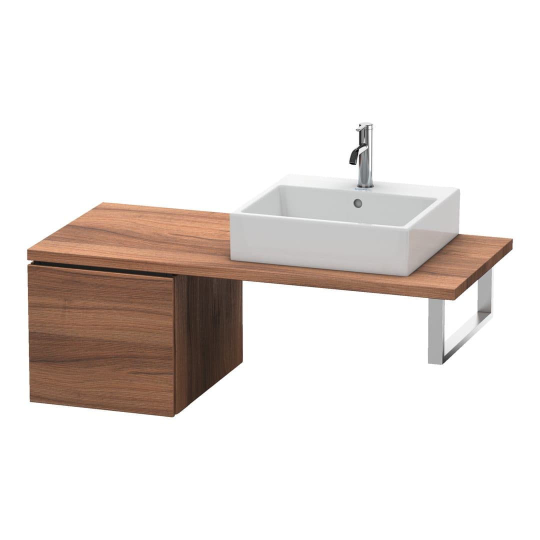 Duravit L-Cube – Ντουλάπι Μπάνιου – 420 mm, για κονσόλα, μοντέλο LC5831 – Walnut Matt, Decor (LC583107979)