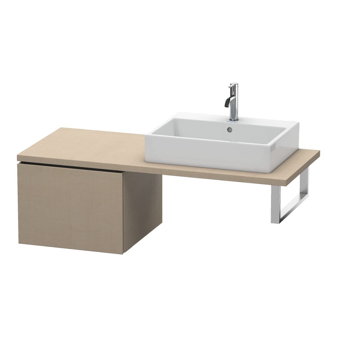 Duravit L-Cube – Ντουλάπι Μπάνιου – 520 mm, για κονσόλα, μοντέλο LC5832 – Linen Matt, Decor (LC583207575)