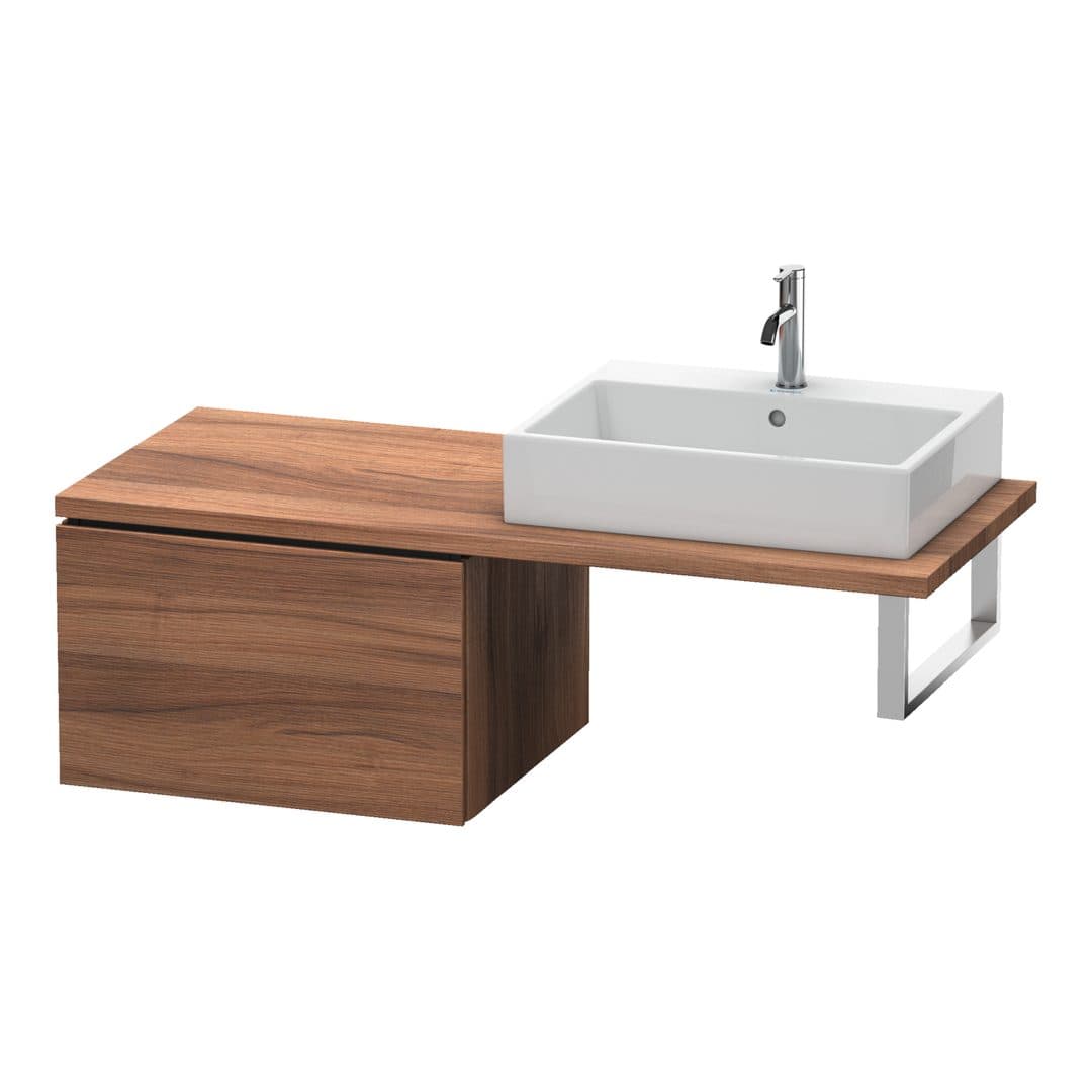 Duravit L-Cube – Ντουλάπι Μπάνιου – 620 mm, για κονσόλα, μοντέλο LC5833 – Walnut Matt, Decor (LC583307979)