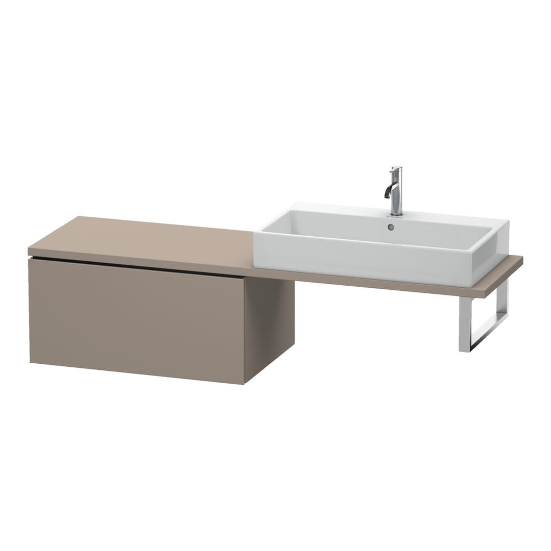 Duravit L-Cube – Ντουλάπι Μπάνιου – 820 mm, για κονσόλα, μοντέλο LC5834 – Basalte Matt, Decor (LC583404343)