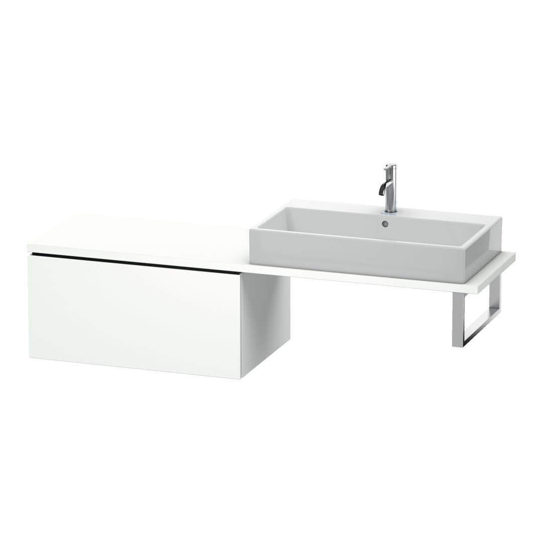 Duravit L-Cube – Ντουλάπι Μπάνιου – 820 mm, για κονσόλα, μοντέλο LC5834 – White Super Matt, Decor (LC583408484)