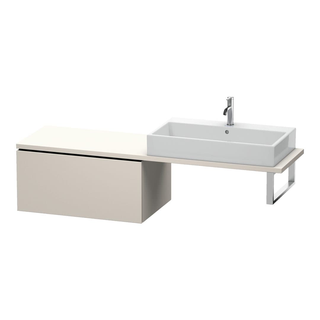 Duravit L-Cube – Ντουλάπι Μπάνιου – 820 mm, για κονσόλα, μοντέλο LC5834 – Taupe Matt, Decor (LC583409191)