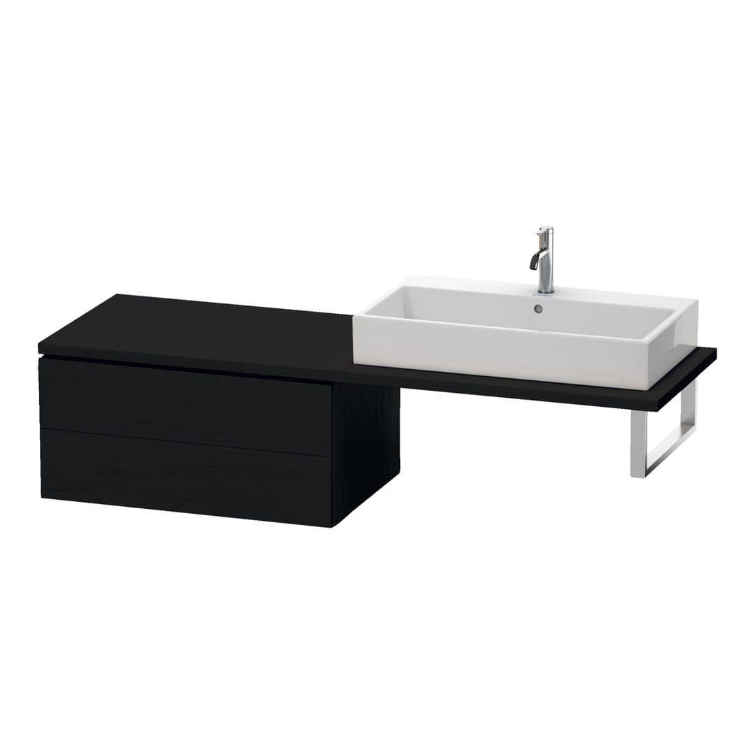 Duravit L-Cube – Ντουλάπι Μπάνιου – 820 mm, για κονσόλα, μοντέλο LC5839 – Black oak Matt, Decor (LC583901616)
