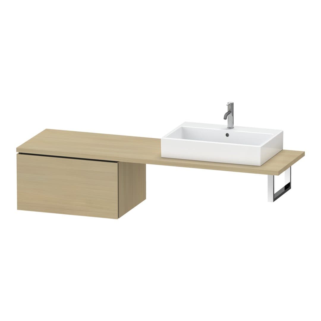 Duravit L-Cube – Ντουλάπι Μπάνιου – 720 mm, για κονσόλα, μοντέλο LC5854 – Mediterranean oak Matt, Real wood veneer (LC585407171)