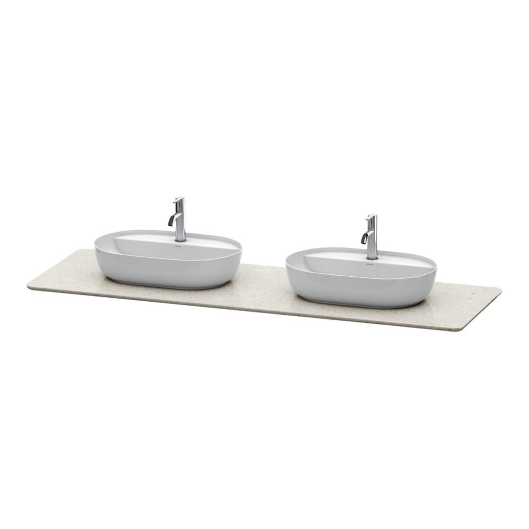 Duravit Luv – Πάγκος Νιπτήρα – 1783 mm – Sand Polished, Quartz stone (LU9467B2525)