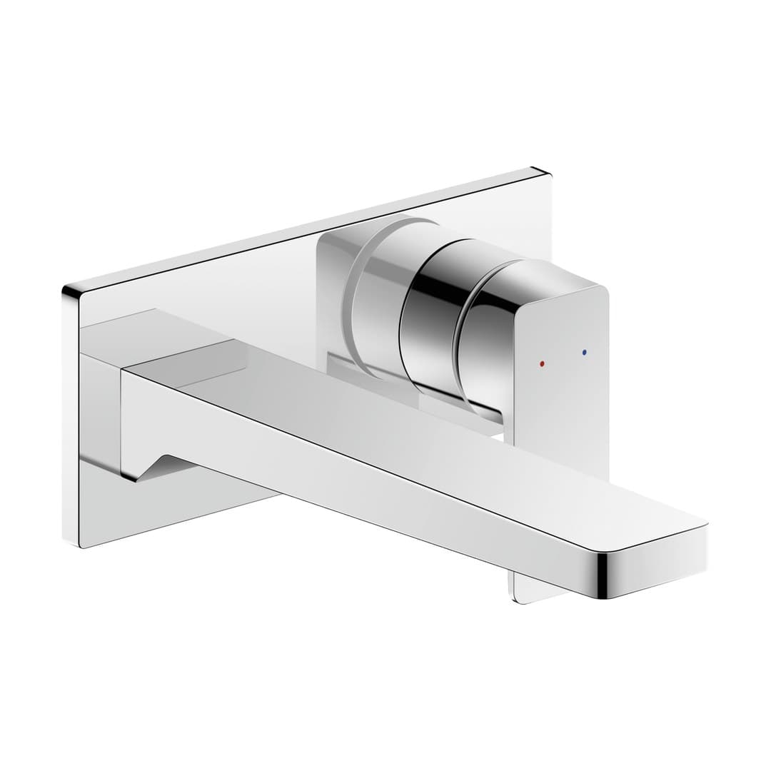 Duravit Manhattan – Μπαταρία Νιπτήρα Τοίχου – παροχή 5,5 l/min – Chrome High Gloss (MH1070004010)