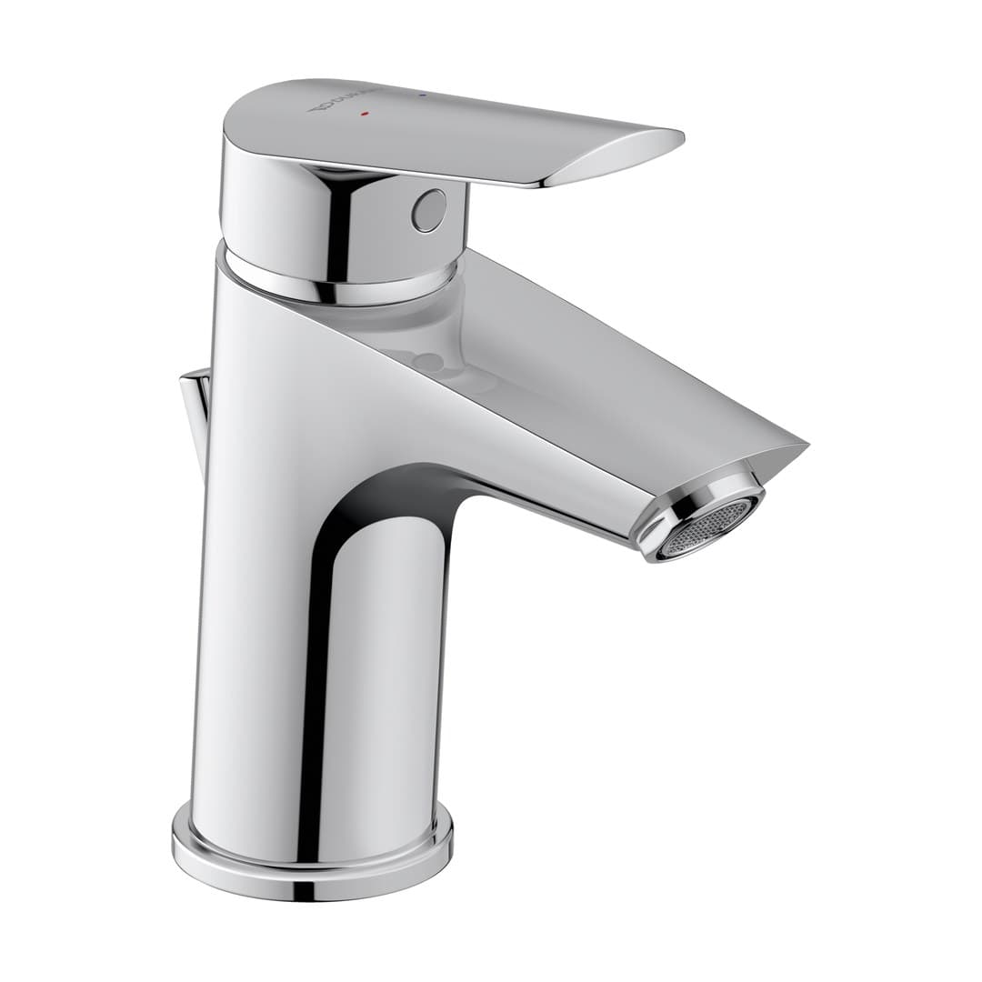 Duravit No.1 – Μπαταρία Νιπτήρα – S, με βαλβίδα – Chrome High Gloss (N11010001010)