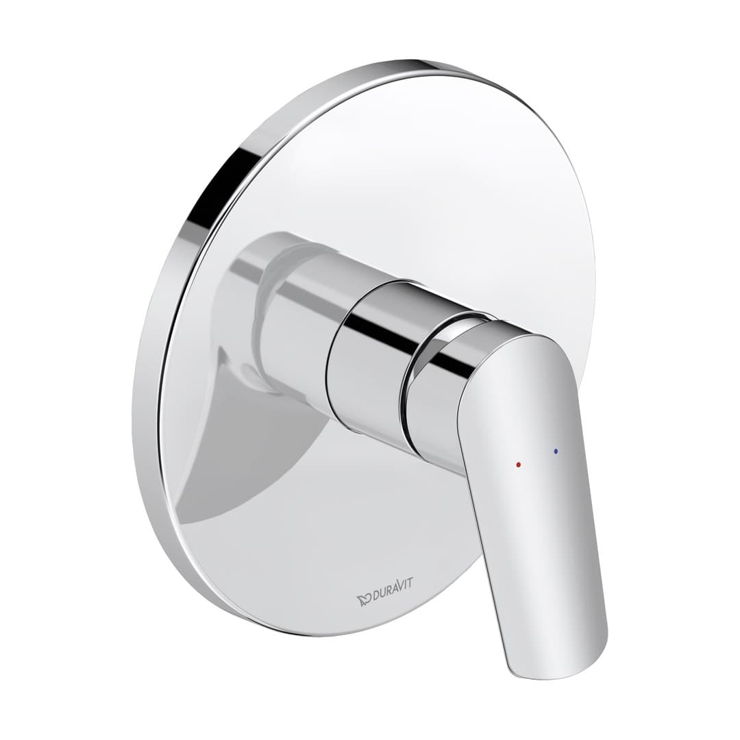 Duravit No.1 – Μίκτης Εντοιχισμού – 1 έξοδος – Chrome High Gloss (N14210010010)