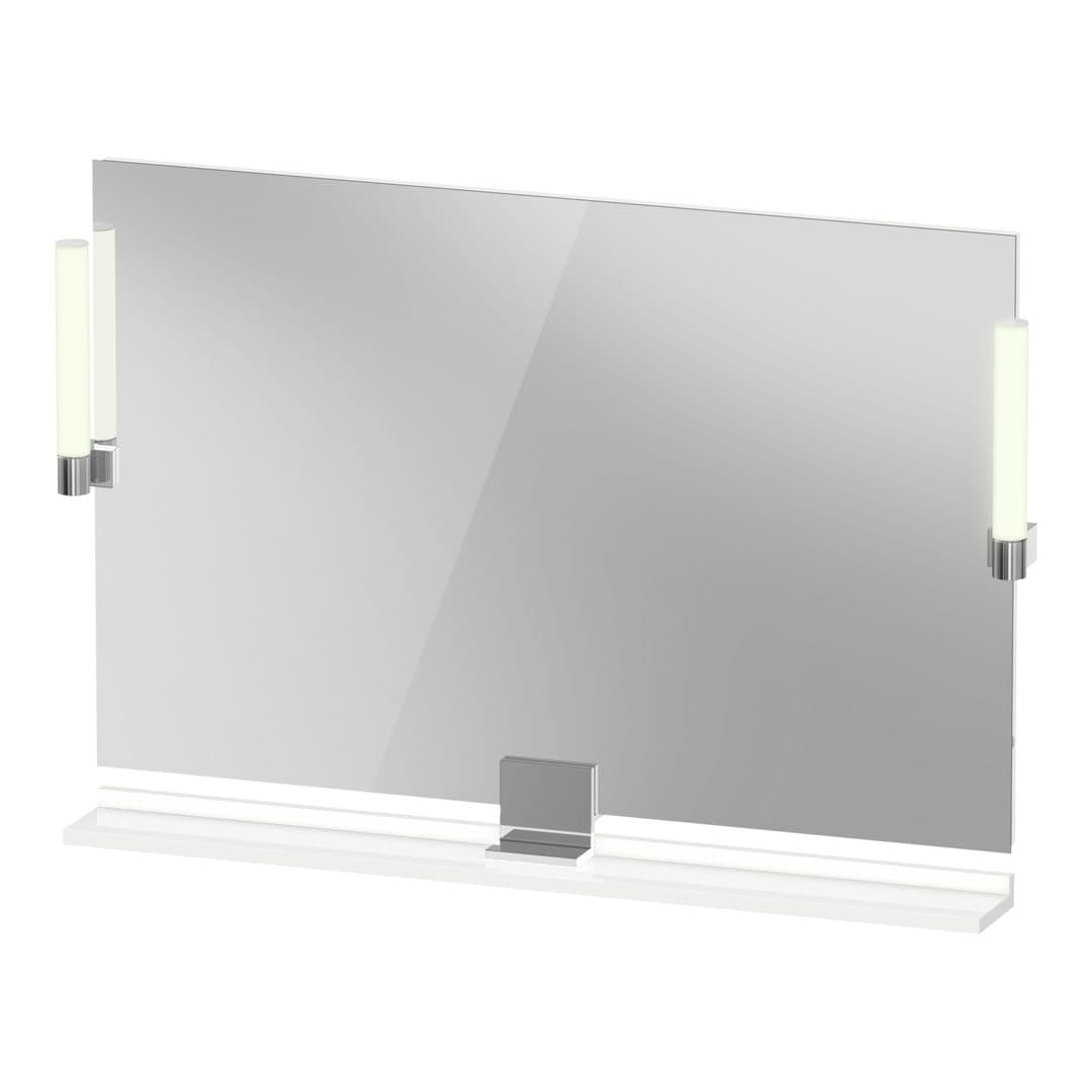 Duravit Sivida – Καθρέπτης Μπάνιου – 1050×650 mm, με φωτισμό LED – White High Gloss (SV7423010220000)