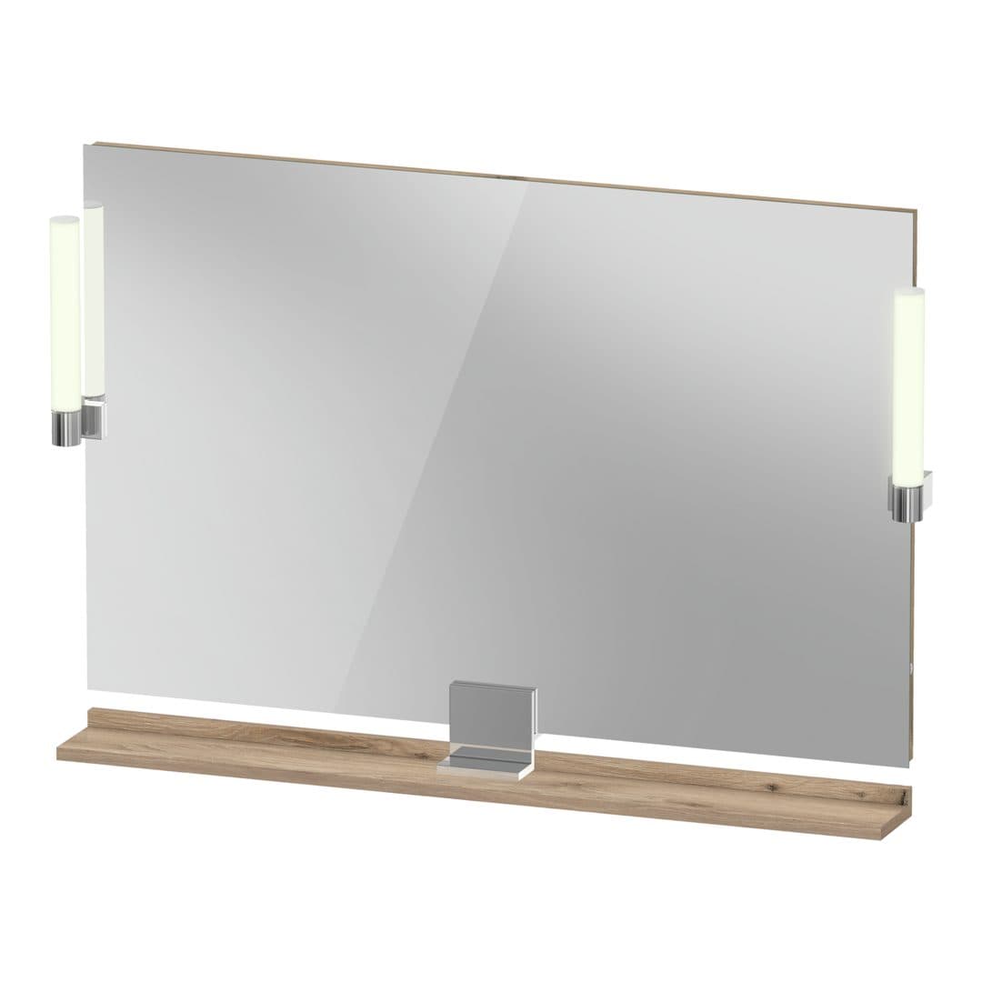 Duravit Sivida – Καθρέπτης Μπάνιου – 1050×650 mm, με φωτισμό LED – Marbled Oak Matt (SV7423010550000)